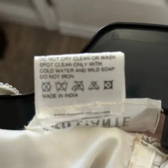 Vintage Brilliante by J.A. Women's Silk Sequined Beaded Crew Neck Dress Size 2X - Picture 5 of 11